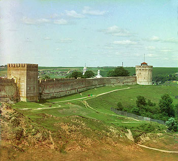 Смоленск. Крепостная стена с башней Веселуха